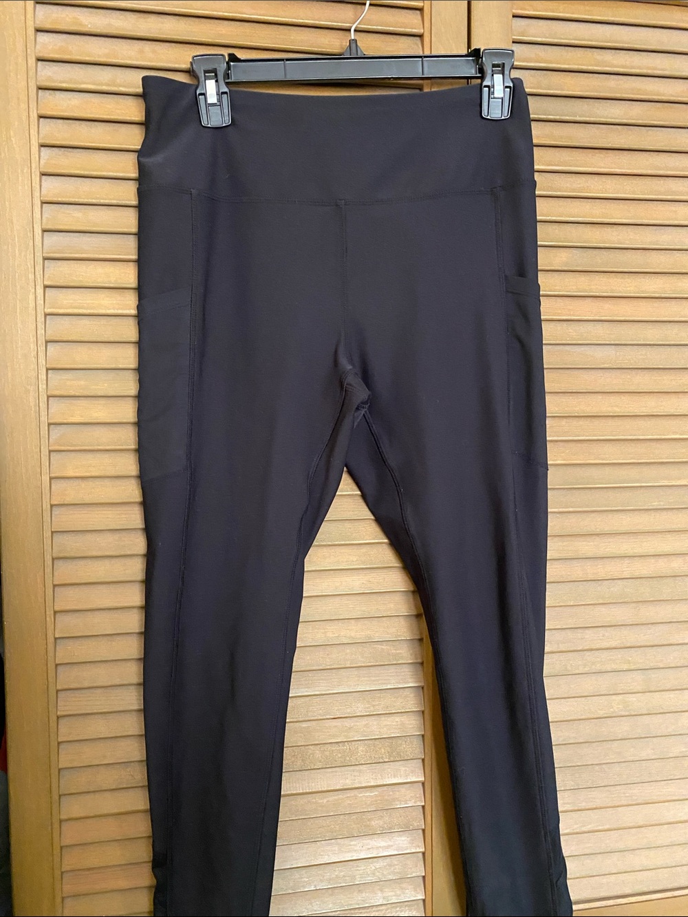 Mondetta Black Active Leggings with Mesh Details
